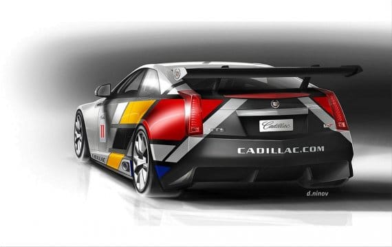 Cadillac CTS V Coupe Race Car 2011