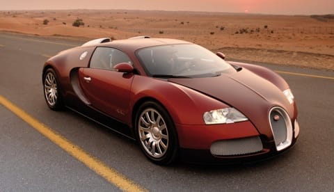 rent a Bugatti Veyron
