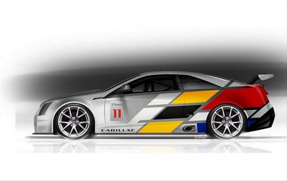 Cadillac CTS V Coupe Race Car 2011