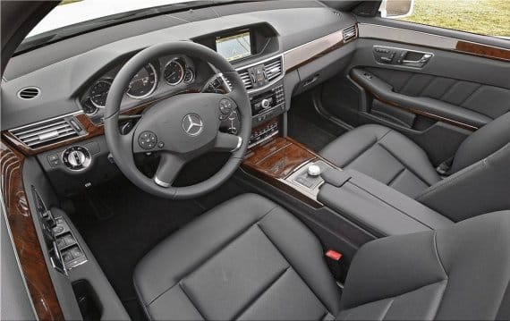 Mercedes-Benz E350 interior