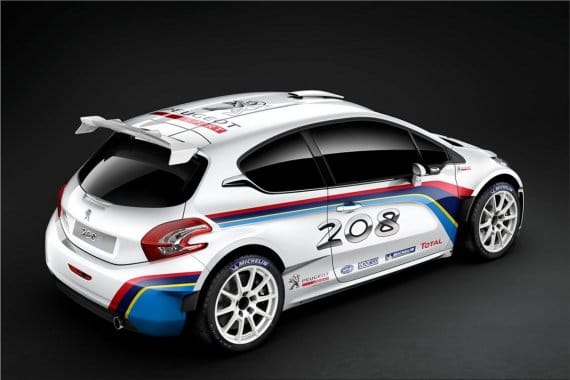 Peugeot 208 R5 Rally car