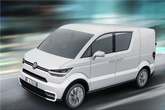 Volkswagen e-Co-Motion concept van