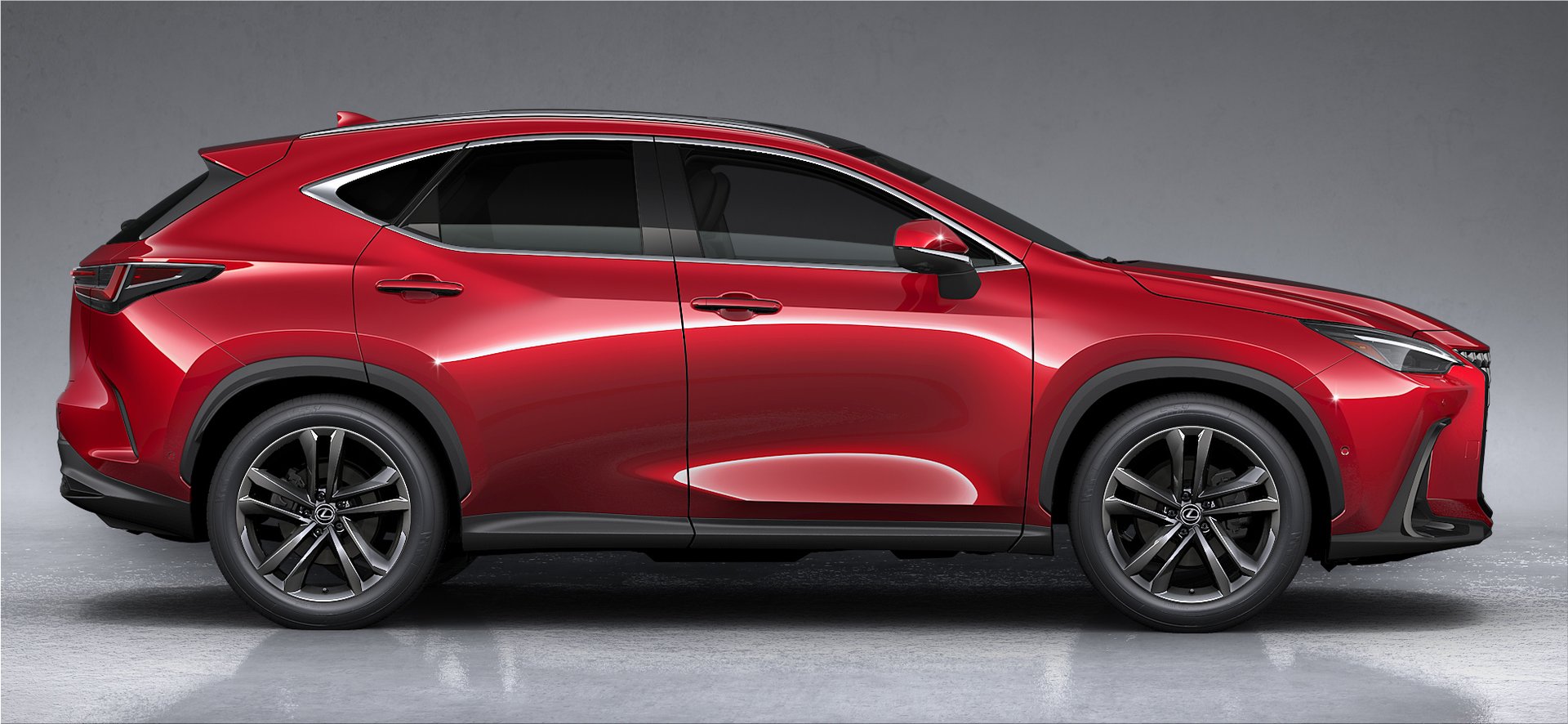 The new 2022 Lexus NX plugin hybrid SUV with 306 hp Spare Wheel