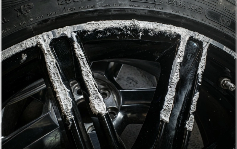Curb-rash on wheels