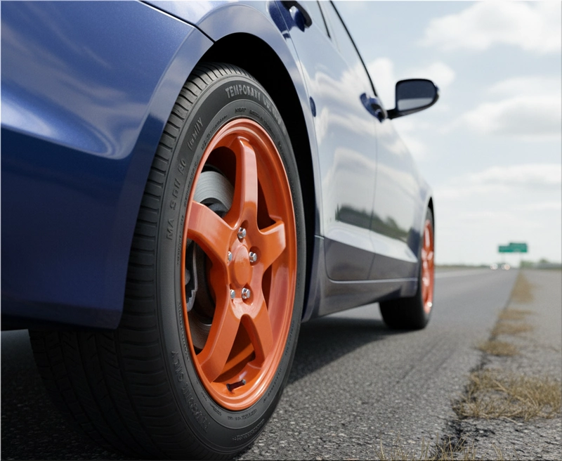 Donut spare tire