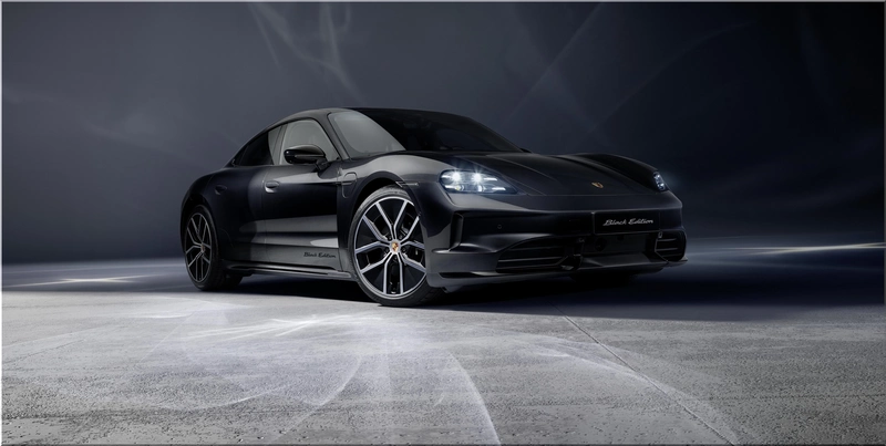 2026 Porsche Taycan Black Edition