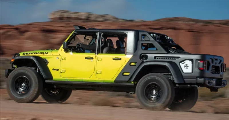 Jeep Gladiator Sideburn