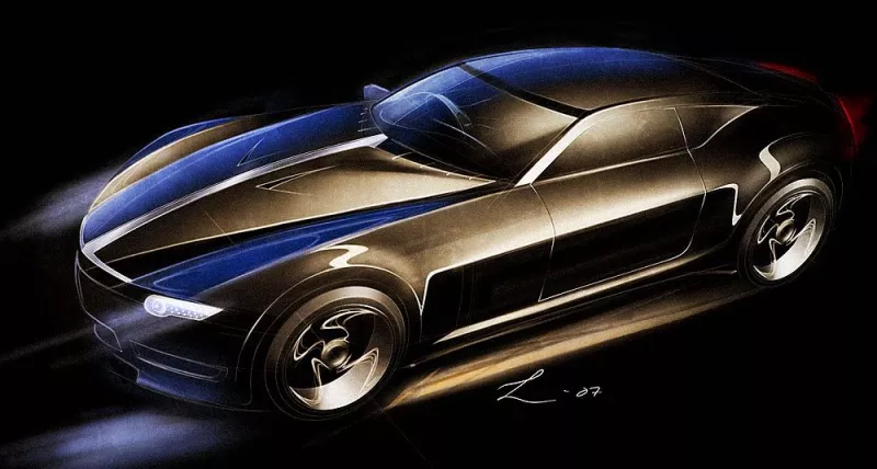 Industrial car design by Mikael Lugnegard