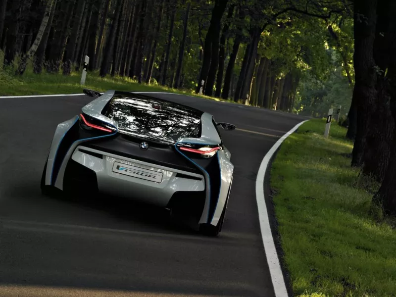 BMW Vision EfficientDynamics concept car