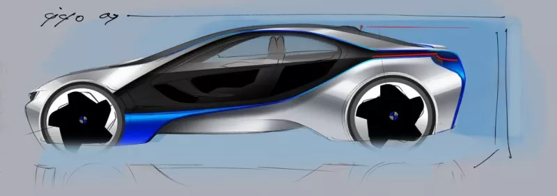 BMW Vision concept car
