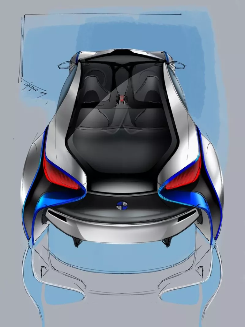 BMW Vision concept car
