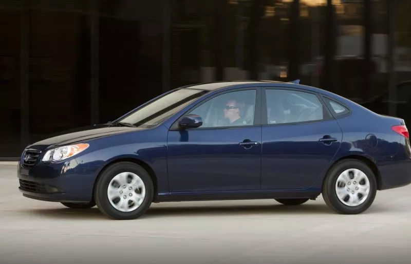 Hyundai Elantra Blue