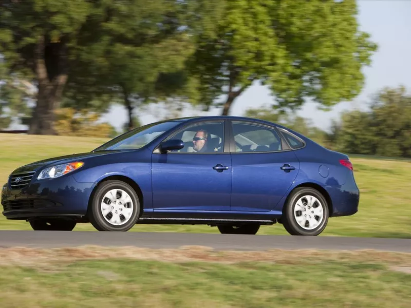 Hyundai Elantra Blue