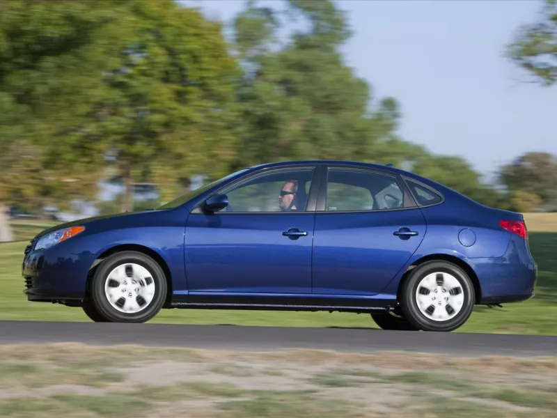 Hyundai Elantra Blue