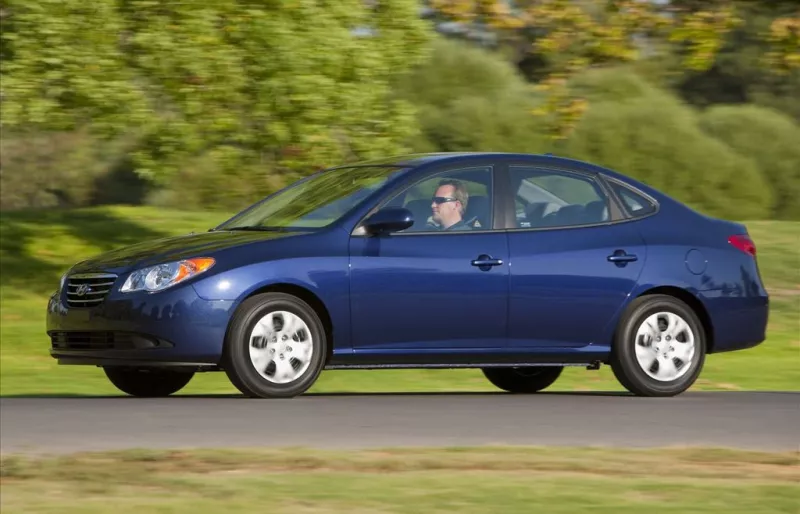 Hyundai Elantra Blue
