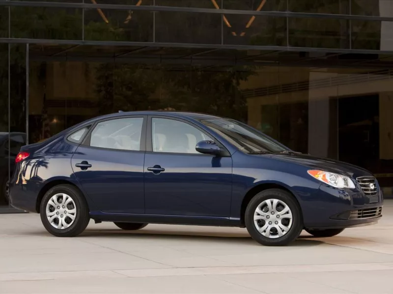 Hyundai Elantra Blue