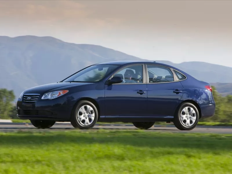Hyundai Elantra Blue
