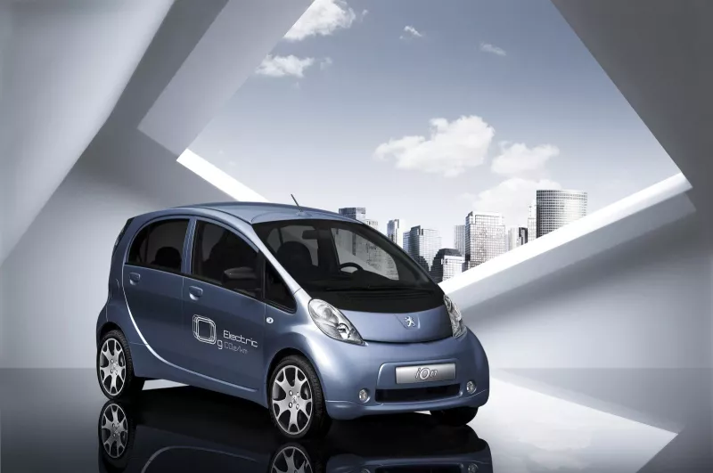 Peugeot electric car