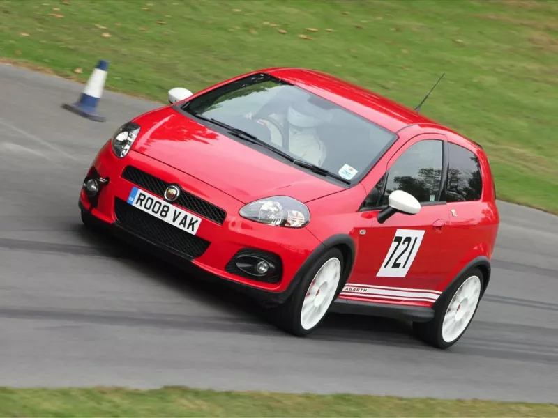 Abarth rally car