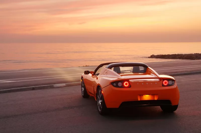 Jason Calacanis Tesla Roadster