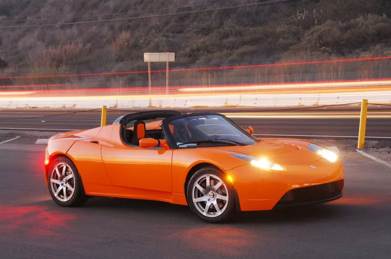 Jason Calacanis Tesla Roadster