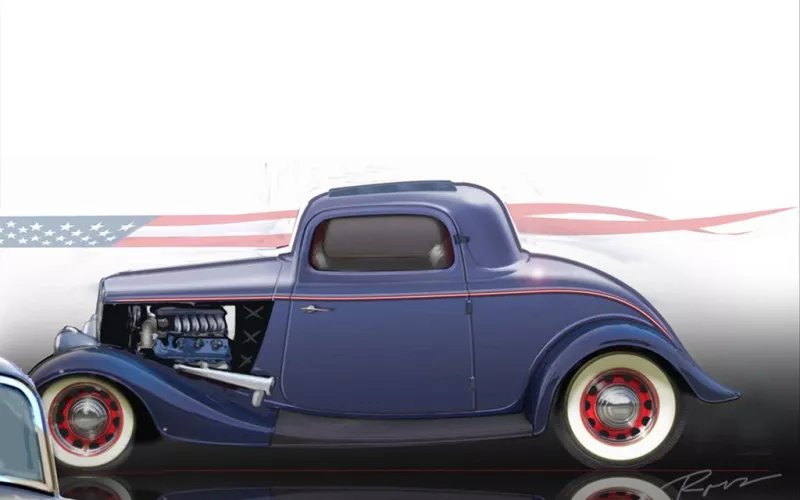 Ford 3 Window coupe