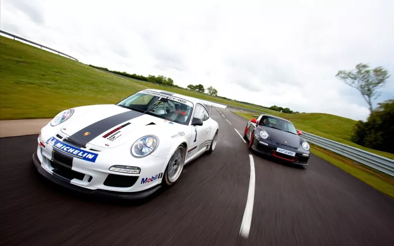 Porsche 911 GT3 Cup race car