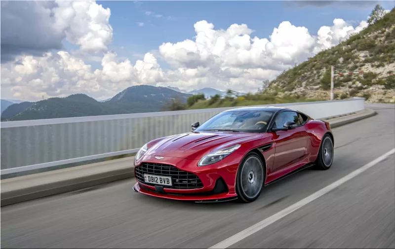 Aston Martin DB12 Hyper Red