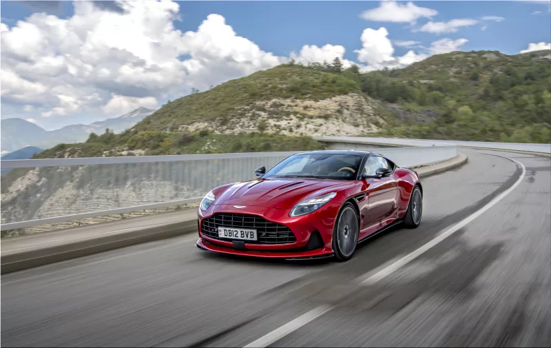 Aston Martin DB12 Hyper Red