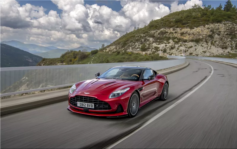 Aston Martin DB12 Hyper Red