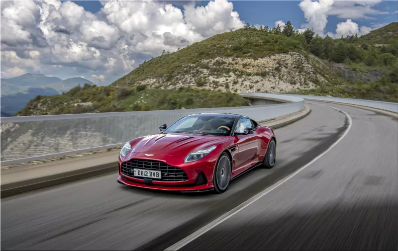 Aston Martin DB12 Hyper Red