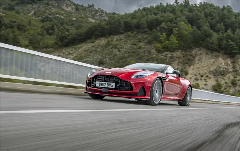 Aston Martin DB12 Hyper Red