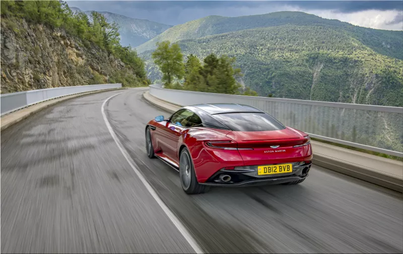 Aston Martin DB12 Hyper Red