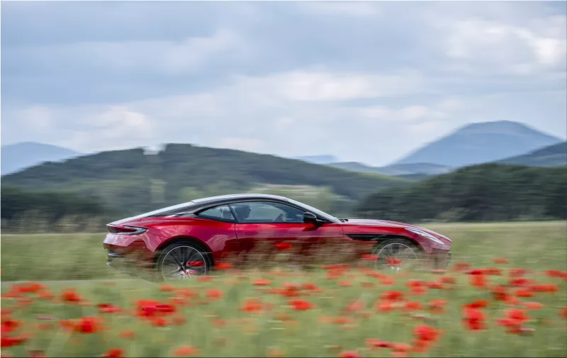 Aston Martin DB12 Hyper Red