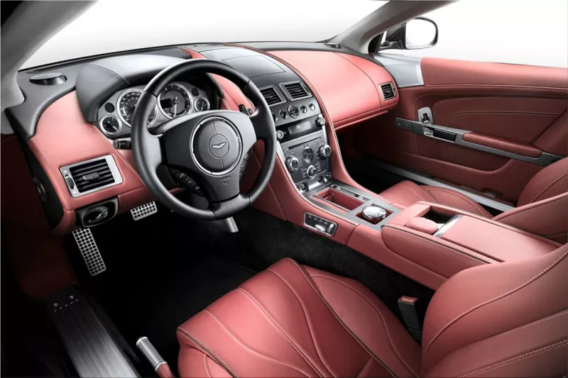 Aston Martin DB9 interior