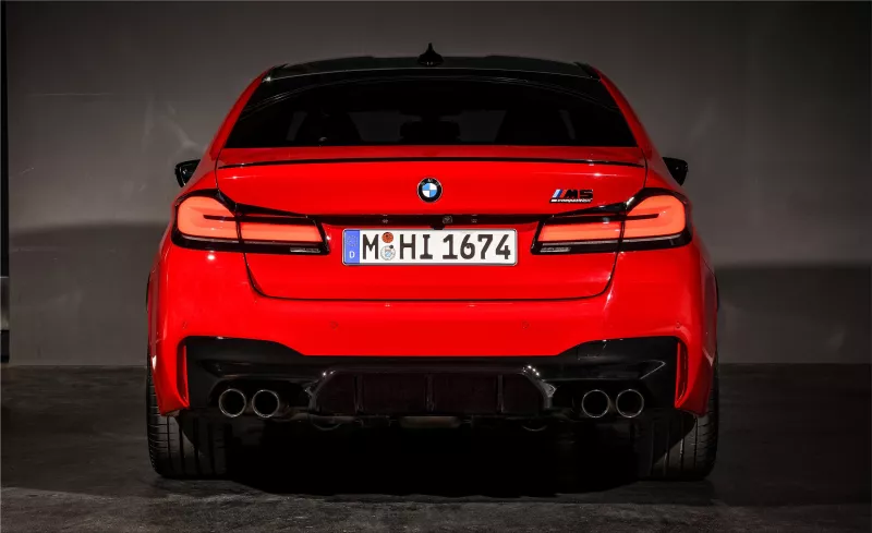 BMW M5 Competition sports car