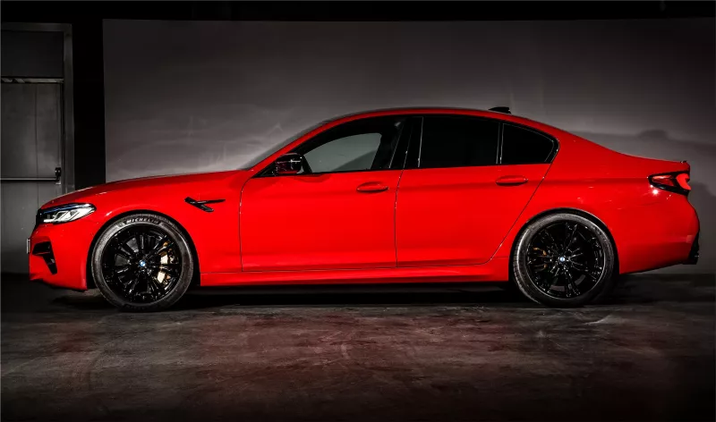 BMW M5 Competition sports car