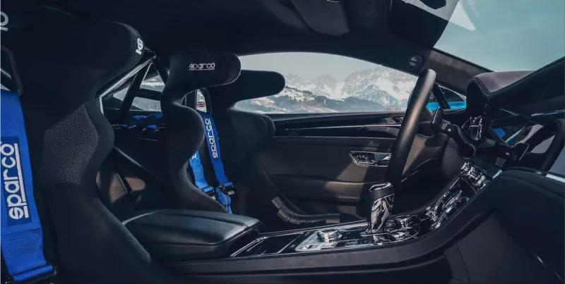 Bentley Continental GT Ice Race