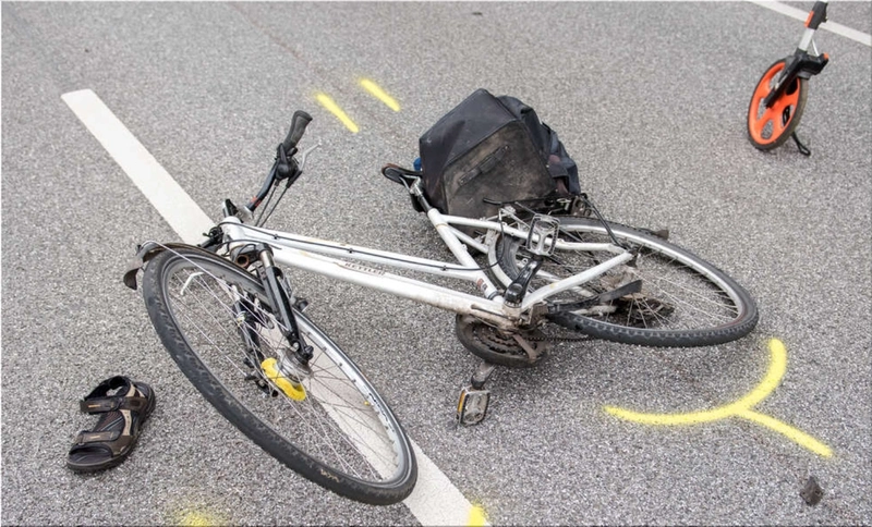Bicycle accident