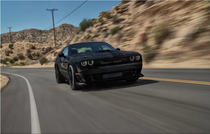 Dodge Challenger Black Ghost