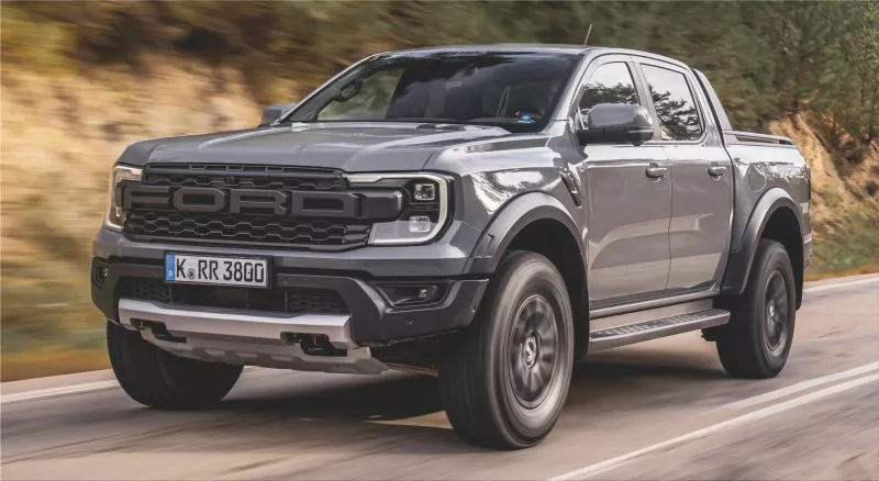 Ford Ranger Raptor pickup truck