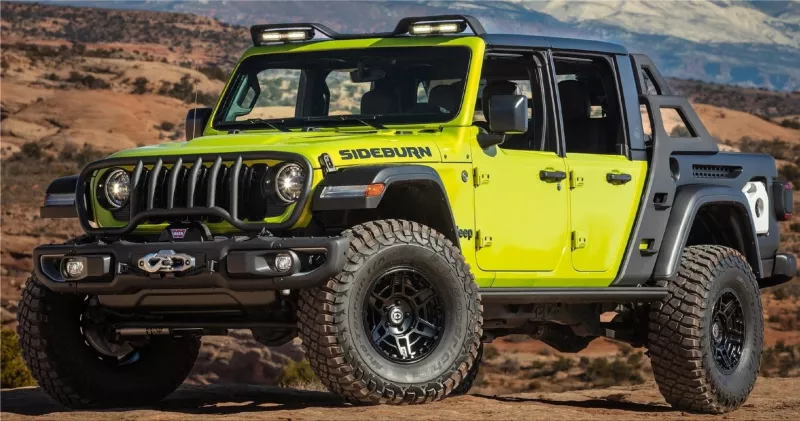 Jeep Gladiator Sideburn