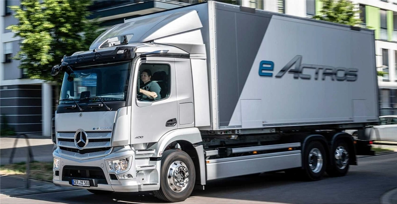 Mercedes-Benz eActros electric truck