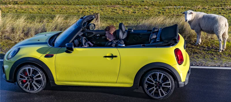 Mini Cooper convertible