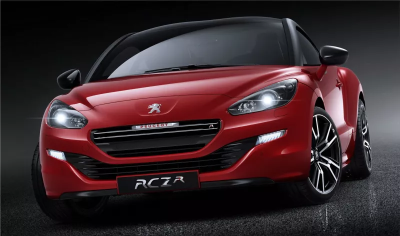 Peugeot RCZ R Sports Coupe sporty and refined Spare Wheel