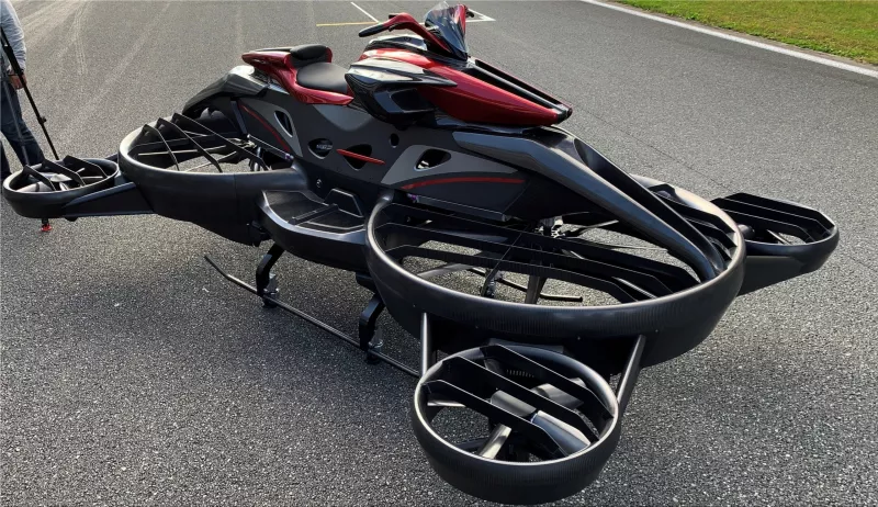 XTURISMO flying motorcycle