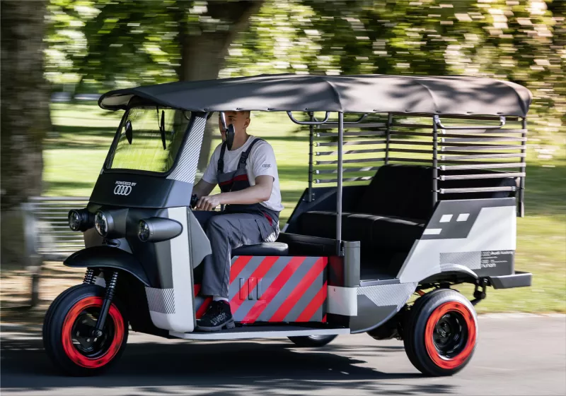 electric rickshaws