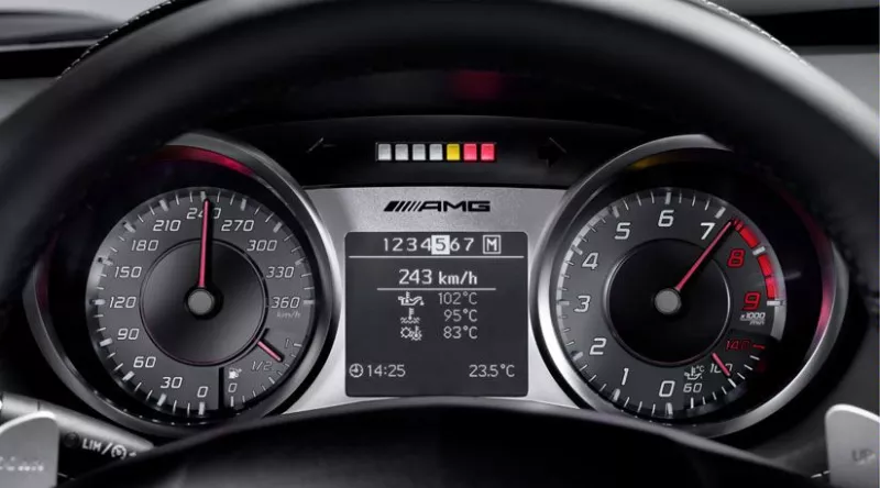 Mercedes interior