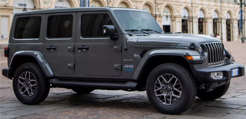 Jeep Wrangler 4xe plug-in hybrid