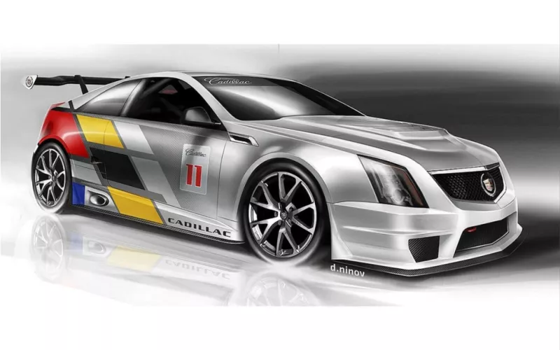 Cadillac CTS V Coupe Race Car 2011